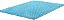 Nutan, 2 polegadas Premium Gel Convoluted Memory Foam Toppers para maior conforto e suporte, Queen, Azul - Imagem 2