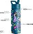 Garrafa de água Disney Encanto Simple Modern com tampa de canudo | Copo de aço inoxidável isolado reutilizável para meninas, escola | Coleção Summit | 18oz, Encanto - Imagem 2