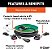 Cabo de Conexão Personalizado CURT 58938 para Reboque de Veículo para Dinghy, Acompanha Jeep Compass selecionado, Preto - Imagem 2