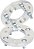 Espaçadores de Roda Adaptadores SCITOO 2 pcs 4LUG 15mm 4x100 para 4x4.5 com Pinos 12x1.5 71CB Compatíveis com Charger 1984-1986, Cobalt - Imagem 2