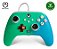Controle com fio aprimorado PowerA para Xbox Series X|S - Seafoam Fade, gamepad, controle de vídeo game com fio, controle de jogos, Xbox Series X|S - Imagem 1