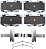 Beck/Arnley 085-6641 Pastilha de freio premium ASM com hardware - Imagem 2