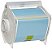 Fita para rotulador industrial Brady 97742 GlobalMark 100' de comprimento x 4 de largura, B-569 Hi-Performance Polyester, Azul Céu - Imagem 1
