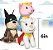 DC Comics Super-Pets 6 Krypto, PB, Ace Pelúcia Figurina Brinquedo para Animais de Estimação-3PK | Coleção de 3 Brinquedos para Cachorros da Superpets Film com Batman, Superman, Mulher-Mar - Imagem 4