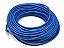 Cabo de rede Ethernet Cat6 UTP de cobre nu Monoprice 100FT 24AWG 550MHz - Azul - Imagem 1