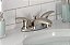 Kingston Brass KB6628LL Legacy 4 polegadas Centerset Lavatório Faucet com Pop Up, Níquel Escovado - Imagem 4