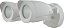 Luminária de Segurança Satco 65/716 Dual Bullet-Head, 4000K, Branco - Imagem 2