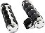 Manoplas de Guidão ISO Premium Kuryakyn 6343 com Apoio de Acelerador Contornado para Controle Eletrônico de Acelerador: Motocicletas Harley-Davidson 2008-19, Cromadas, 1 Par - Imagem 5