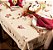 Coleção de Cozinha Outono Rústico DII Folhas, Decoração de Mesa de Ação de Graças e Outono, Toalha de Mesa, 60x84 - Imagem 3