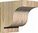 Ekena Millwork COR04X06X06NEW00RDF 4W x 6D x 6H Newport Rough Sawn Corbel, Douglas Fir
Corbel Newport de madeira de pinheiro bruto, 4W x 6D x 6H da - Imagem 1
