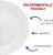 Plates de Papel Hygloss Products - ‎Placa Branca sem Revestimento - Usar para Utensílios de Alimentos, Eventos, Atividades, Projetos Artesanais e Mais - Ecologicamente Amigável - Reciclável e - Imagem 4