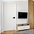 Casa de Design 582379 Karsen Modern Maçaneta de Entrada com Chave Ajustável de 2 Vias Preto Fosco - Imagem 3