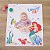Disney Ariel A Pequena Sereia Cobertor de bebê Super Macio para Fotos da Vida da Sereia Branca - Imagem 3