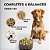 Comida crua para cães FURRY WONDER de pato e frango, 8 onças, feita nos EUA, sem grãos e com alto teor de proteína, para refeição completa ou complemento de comida, dieta crua con - Imagem 5