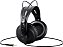 Monoprice - 116150 Fones de ouvido modernos retrô sobre a orelha com almofadas ultraconfortáveis perfeitas para dispositivos móveis, HiFi e produção de áudio/vídeo Preto - Imagem 1