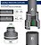 Acoplamento redutor Supply Giant 6I56x4, 4 x 1-1/2, preto - Imagem 2