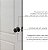 Maçaneta de Porta de Passagem e Armário de Closet Design House 779090 Matte Black - Imagem 4