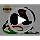 WIGZI (2 Coleiras Retráteis Refletivas para Cães - Zero Embaraço de 360 Graus - Dois Cães de até 50 lbs e 10ft Cada. Coleiras Refletivas Laranja e Verde. Duplo - Imagem 5