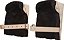 Joelheiras de Couro Resistente CLC Custom Leathercraft 313, Forro Duplo Extra Grosso, Bege. - Imagem 4