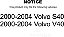 Par de Rolamentos Internos da Roda Dianteira Para Volvo S40 V40 K70 2000-2004 - Imagem 2