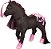Brinquedo de Banho de Cavalos Breyer Color Changing | Jasmine the Horse | Preto / Rosa com Surpresa Branca | 7 x 7.5 | Brinquedo | Idade 2+ | Modelo #7105 - Imagem 5