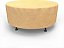 Capa para mesa de pátio redonda para todas as estações Budge P5A23SF1 leve, resistente aos raios UV, grande, cor bege - Imagem 1
