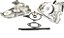 Bomba de água ITM Engine Components para motor automotivo tipo: 1.5L L4 1493cc / 1.6L L4 1594cc 28-9473 - Imagem 1