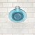 Chuveiro Fixo de Baixo Fluxo Speakman S-4000-E15 Reaction para Decoração Estilosa de Banheiro, 1.5 GPM, Azul Crepúsculo Transparente - Imagem 2