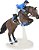 Figura Pintada à Mão de Cavalos, Potros e Pôneis - Cavalo Saltando com Menina Montando - Colecionável - para Crianças - Adequado para Meninos e Meninas - a partir de 3 anos - Imagem 1