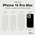Capa Slim Wrap Coach Genuine Debossed em Couro de Pedra para iPhone 15 Pro Max, compatível com carregamento sem fio - Repeat Rexy - Imagem 3