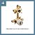 Coleção Moen UT3331BG CIA M-CORE 3-Series 2-Handle Shower Trim com Transferência Integrada, Válvula Necessária, Dourado Escovado. - Imagem 2