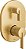Coleção Moen UT3331BG CIA M-CORE 3-Series 2-Handle Shower Trim com Transferência Integrada, Válvula Necessária, Dourado Escovado. - Imagem 1