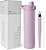 Garrafa de água filtrada Simple Modern | Garrafas de água de viagem isoladas com filtro de carbono em aço inoxidável | Reutilizável para água limpa para beber em movimento | Coleção Mesa | 24oz, névo - Imagem 1