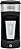 Cafeteira Individual BELLA Dual Brew, Compatível com Cápsulas K-cup e Suporte para Café Moído - Desligamento Automático e Bandeja Ajustável, 14oz, Preto - Imagem 1
