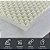 Nutan 2 polegadas Respirável Ovo Convoluted Shell Design Cobertura de Colchão | Suporte Ortopédico para Melhor Sono, Cobertura Macia para Dor nas Costas e Manutenção da Postura Correta, Gêmeo, Branco - Imagem 5
