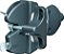 Trava de Portão Automática com Fechadura Keyed National Hardware V6201 LTCH BLK N346-201 4-9/16 LokkLatch em Preto - Imagem 4