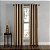 Painel de Cortina com Ilhós Lenox da Curtainworks, 50 x 132 pol, Taupe - Imagem 1