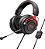 Fone de ouvido AOC GH300 USB para jogos com fone de ouvido para jogos RGB-LED, microfone removível, drivers de 50mm e áudio estéreo virtual 7.1 com áudio de alta fidelidade - Imagem 1