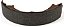 Sapatas de freio traseiras True-Arc da Dynamic Friction Company 1902-0820-00 para Volvo 850 1993-1997, Volvo S70 1998-2000, Volvo V70 1998-2000, Volvo C70 - Imagem 3