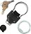 POP & LOCK - O Defensor de Portões, Fechadura Universal para Porta Malas Preta, Anti-roubo, Substituição de Fechadura para Porta Malas de Caminhão, Fácil de Instalar, Fácil de Remover, Fe - Imagem 1