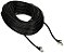 Cabo de remendo StarTech.com Cat5e de 100 pés preto RJ45 UTP com cava - Cabo de remendo de 100 pés - Cabo de remendo Ethernet - Cabo Cat 5e RJ45 macho para macho (45PATCH - Imagem 1