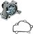 Bomba d'água do refrigerante TRQ compatível com Elantra 1996-2012 / Soul 2010-2011 / Spectra 2004-2009 / Sportage 2005-2010 / Tiburon 1997-2008. - Imagem 1