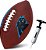 Futebol americano da equipe Franklin Sports NFL - Futebol americano juvenil de tamanho júnior para crianças - Logotipo oficial da equipe da NFL + Cores do time de futebol juvenil - Loja de fãs infantis da NFL - Imagem 1