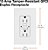 Lutron Claro 15-Amp Tomada Duplex com GFCI à Prova de manipulação - Biscuit

Espero ter ajudado! Se precisar de mais alguma coisa, é só chamar. - Imagem 4