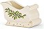 Travessa para Doces de Natal Lenox 886160, 1,40 LB, Vermelho e Verde - Imagem 1