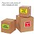 Etiqueta Lógica de Fita Ship Now Supply SNDL2601, Etiquetas de Clima, Refrigerar ao Chegar, 3 x 5, Verde Fluorescente (1 Rolo com 500 Etiquetas) - Imagem 4