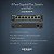 Switch Ethernet Gigabit Plus NETGEAR 8 Portas PoE (GS308EPP) - com 8 x PoE+ @ 123W, para Desktop ou Montagem na Parede - Imagem 2