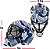 Máscara de Goleiro de Hóquei em Miniatura com Logotipo da Equipe da NHL e Estojo - Máscara de Goleiro colecionável com Logos Oficiais e Cores da NHL - Imagem 2