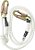 Cordão de segurança ROPE Logic Buckstrap 1/2 pol. (13 mm) em Corda de Dacron com Ganchos de Aço, ajustável de 4 a 7 pés, branco. - Imagem 3