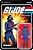 G.I. Joe Reação Onda 4 - Tropa Feminina da Cobra Cabelo Curto Preto (Rosa) - Imagem 1